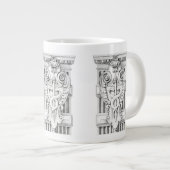 CADUCUS Big White Mug (Devant droit)
