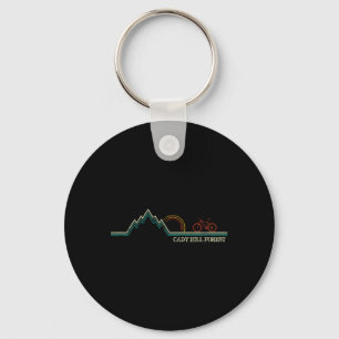 Cady Hill Mountainbiken Vermont Stowe  Sleutelhanger