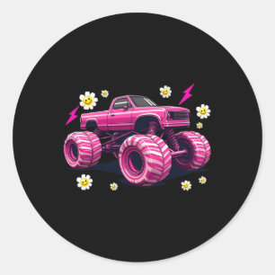 Cady Monster - Schattigee en spookachtige leuke St Ronde Sticker