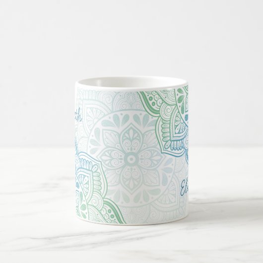Caelum Mandala 11 oz. Personalized Mug (Centre)