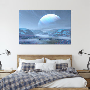 Caelum Moon Canvas Afdruk