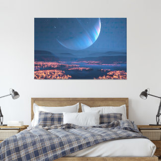 Caelum Moon (Nacht) Canvas Afdruk