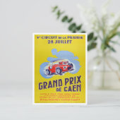 Caen Grand Prix  races Briefkaart (Staand voorkant)