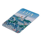 Caen Photo Vintage Magneet (Linkerzijde)