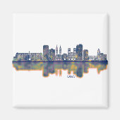 Caen Skyline Magneet (Voorkant)