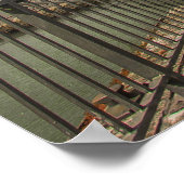 Caernarfon Castle Wales. Poster (Hoek)