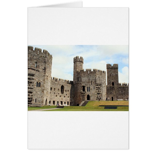 Caernarfon Castle, Wales, Royaume-Uni (Devant)
