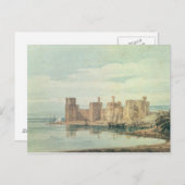 Caernarvon Castle Briefkaart (Voorkant / Achterkant)