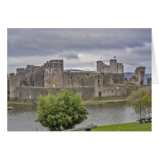 Caerphilly Castle (Voorkant Horizontaal)