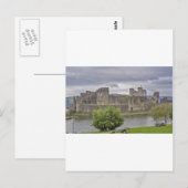 Caerphilly Castle Briefkaart (Voorkant / Achterkant)