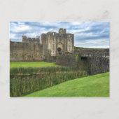 Caerphilly Castle in Wales Briefkaart (Voorkant)
