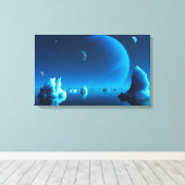 Caerulea Canvas Afdruk (Insitu (Houten vloer))