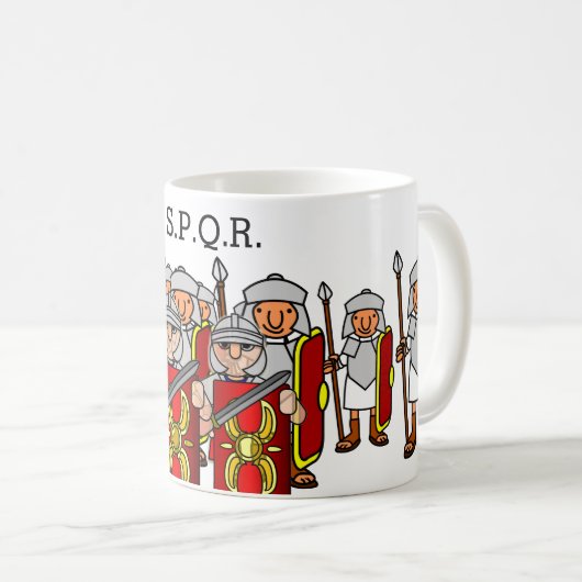 Caesar en zijn Legion Ancient Rome Mok (Voorkant rechts)