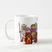 Caesar en zijn Legion Ancient Rome Mok (Links)