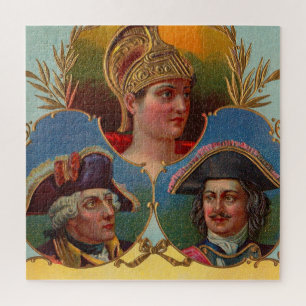 Caesar - Kaiser - Etiket voor sigaren in de tsaar Legpuzzel