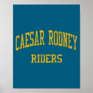 Caesar Rodney High School Hs Kunstwerk Poster