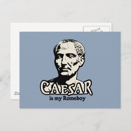 Caesar Romeboy Briefkaart (Voorkant / Achterkant)
