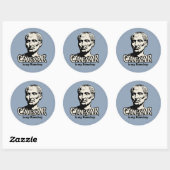 Caesar Romeboy Ronde Sticker (Vel)