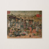 Caesar Triumphing in Battle (tempera op panel) Legpuzzel (Horizontaal)