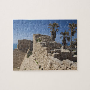 Caesarea ruins of port built by Herod the Great Legpuzzel