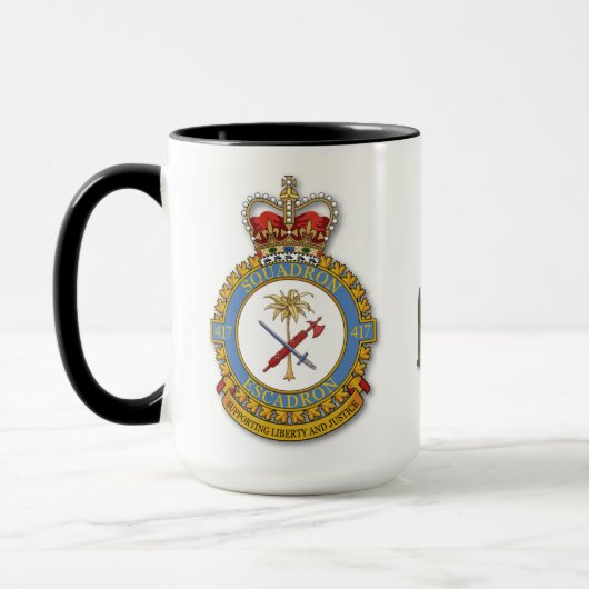 CAF 417 Squadron CF-104 Mug (Gauche)