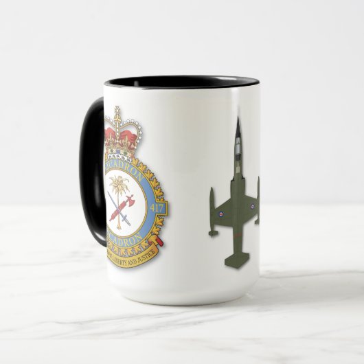 CAF 417 Squadron CF-104 Mug (Devant gauche)