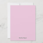 Café 2 Monde Invitation Anniversaire (Dos)