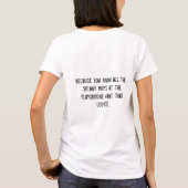 Café à la maman branchée avec T-shirt Cookie (Dos)