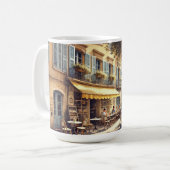 Café à Nice France Mug (Devant gauche)