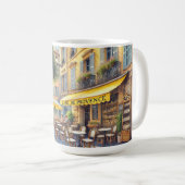 Café à Nice France Mug (Devant droit)
