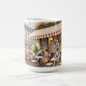 Café à Paris France Mug (Centre)