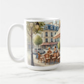 Café à Paris France Mug (Gauche)