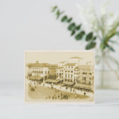 Café à Piazza Bra - Vérone, Italie Carte postale (Debout devant)