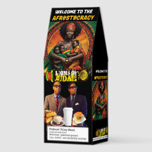 Café AFROSTOCRATIE, sac de 12oz, torréfaction fonc