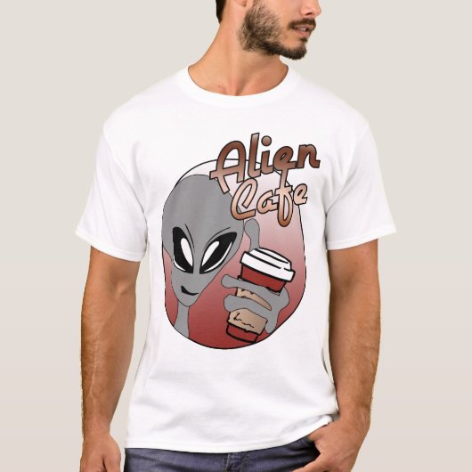Café Alien T-Shirt (Devant)
