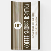 café aller tasse bannière (Vertical)