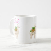 Café animal Mug florale (Devant gauche)