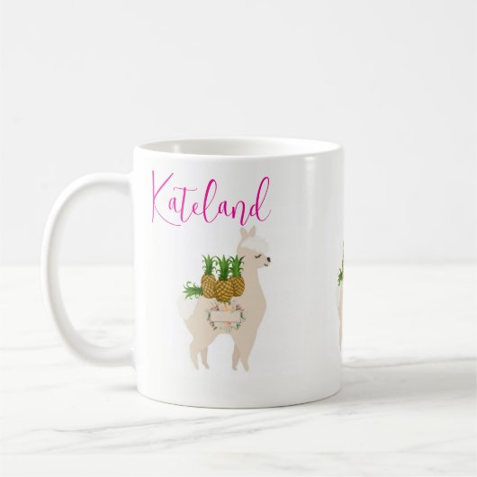 Café animal Mug florale (Gauche)