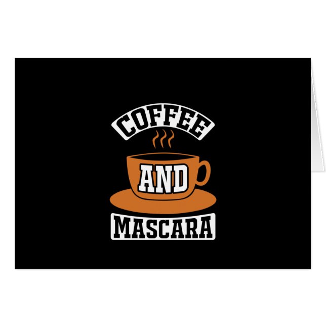 Café Art Café Et Mascara (Devant horizontal)