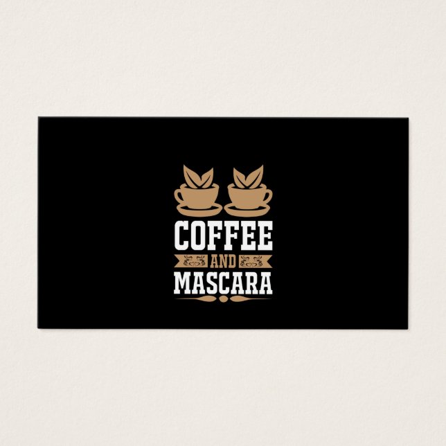 Café Art Café Et Mascara (Devant)