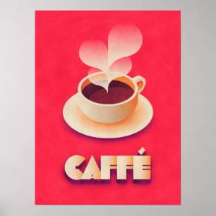 Café Art Déco Rouge