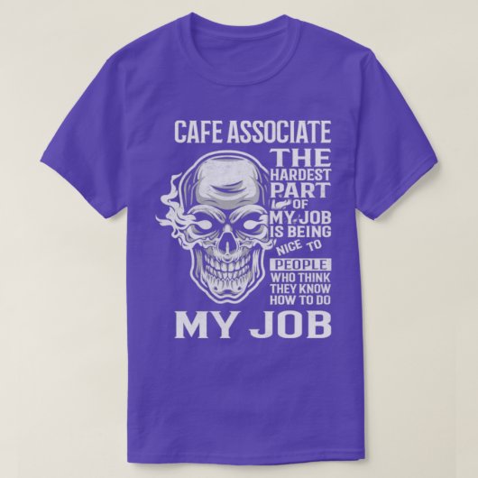 Cafe Associate T-shirt (Design voorkant)