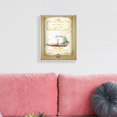 Café au Lait & Beignets Canvas Afdruk (Insitu (Woonkamer))