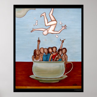 Cafe au Lait Poster
