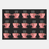 Cafe au Lait Wrapping Paper Sheets (Voorkant 2)