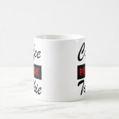 Café avant de parler Tasse drôle (Centre)