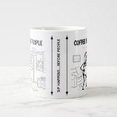 Café avant les gens Mug - Funny Coffee Cup (Devant)