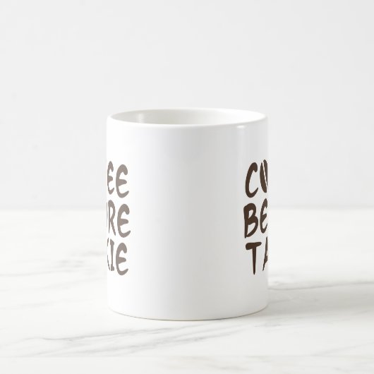 Café avant Talkie Café Mug (Centre)