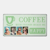 Café avec amis ajouter 4 photos vert (Recto)