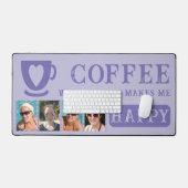 Café avec amis ajouter 4 photos violet (Clavier et souris)